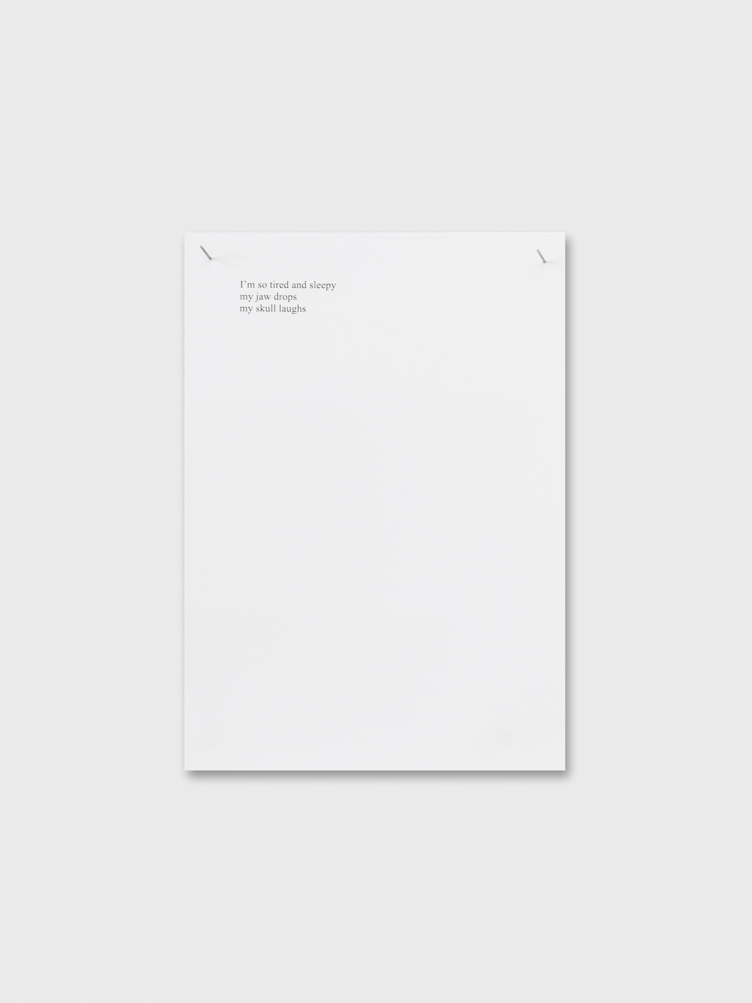 Moosje M Goosen «On Wards»