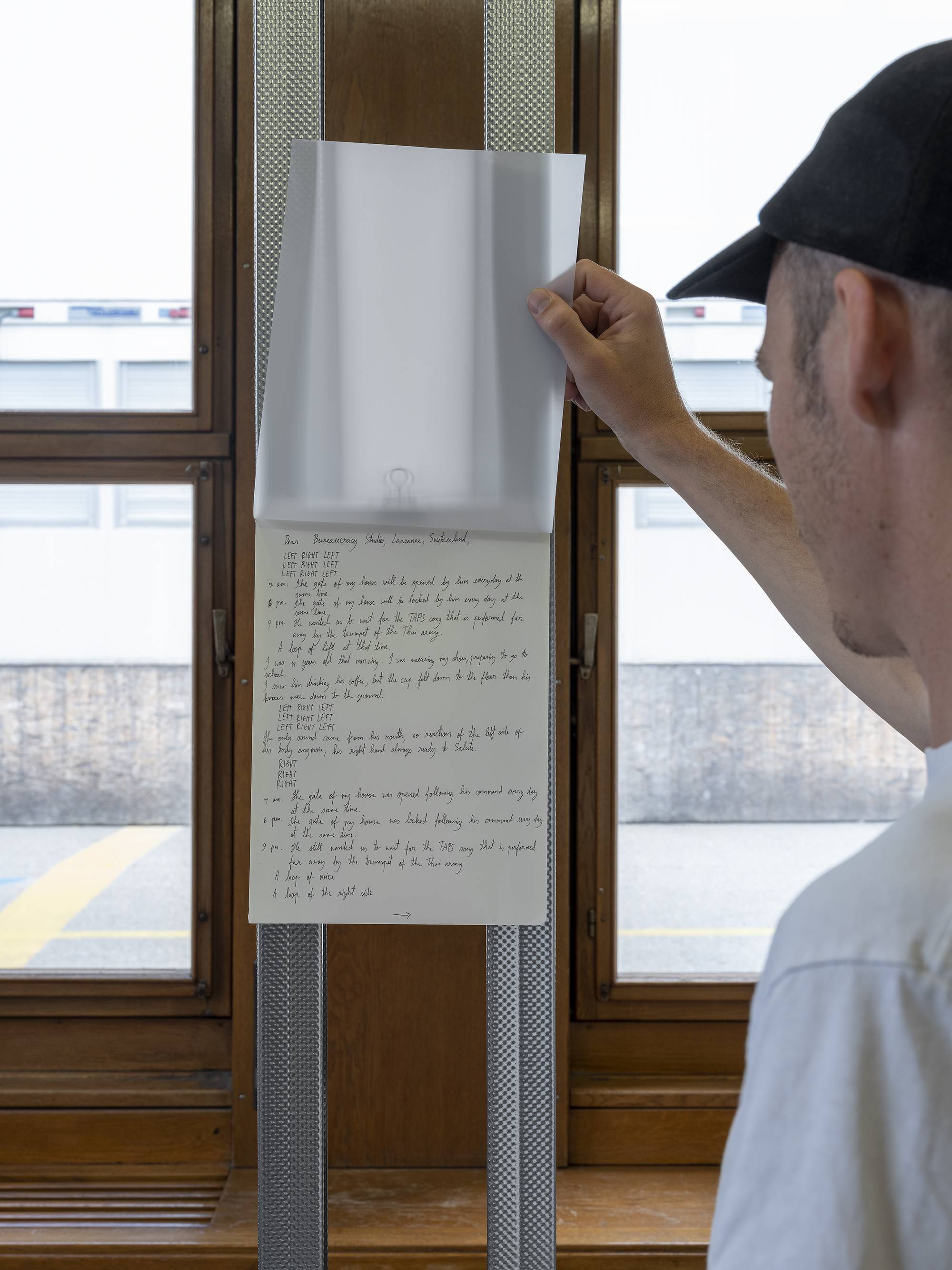 Orawan Arunrak «Landscape from 1st Infantry Battalion 2nd Infantry Regiment King’s Guard, Prachinburi Province<br>
to Bureau of Royal Household, Sanarmsuepa, Bangkok, Thailand»